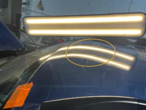 Hood Dent Repair - After